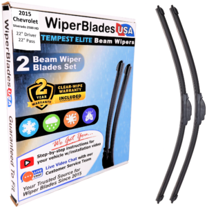 2015 Chevrolet Silverado 2500 HD Wiper Blades w/2yr Warranty (Set of 2) Wipers