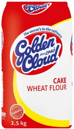 🌾 GOLDEN CLOUD CAKE FLOUR 2.5KG – ONLY R44,99 🌾