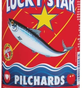 🐟 LUCKY STAR PILCHARDS IN TOMATO OR HOT CHILLI SAUCE 400G 🐟
