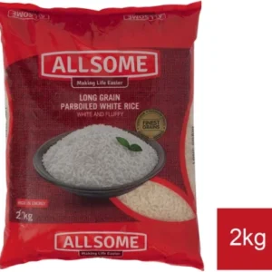 Allsome High In Energy Boiled Rice (Parboiled) (2 kg)