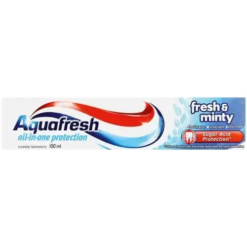 Aquafresh All-in-One Fresh & Minty Toothpaste (50 ml, Pack of 1)